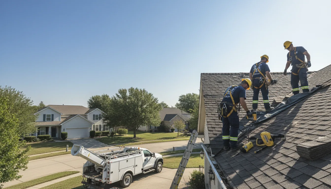 Emergency Roof Repair in Moore, TX near me
